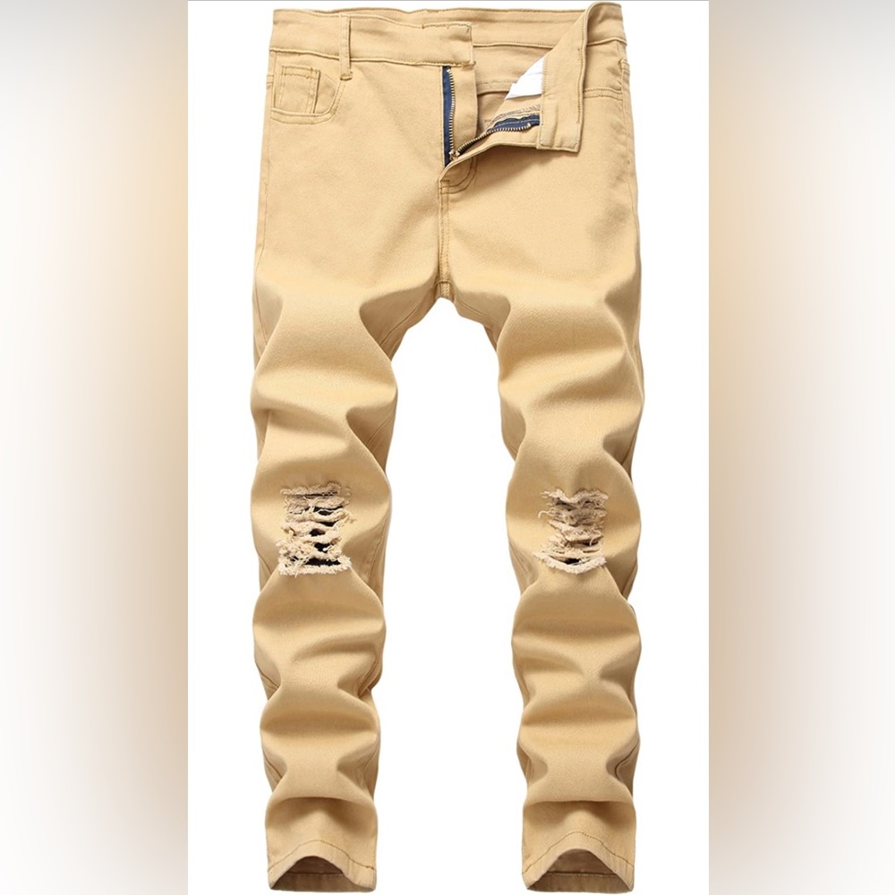 Boys Fresh Marshall Skinny Ripped Jeans sz 14
